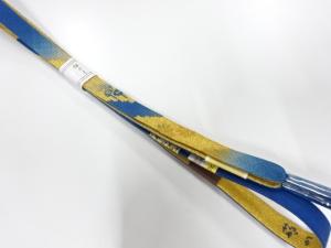 大特価品　上質　未使用品　廣澤徳三郎　正絹　手組帯締め